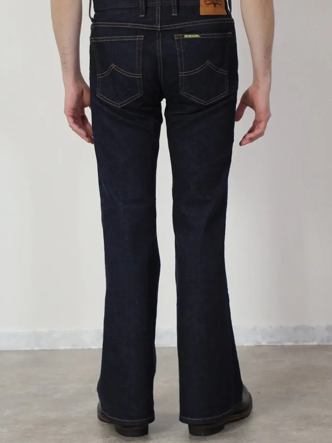 12.5oz Bell-bottom jeans, one-washed/unisex