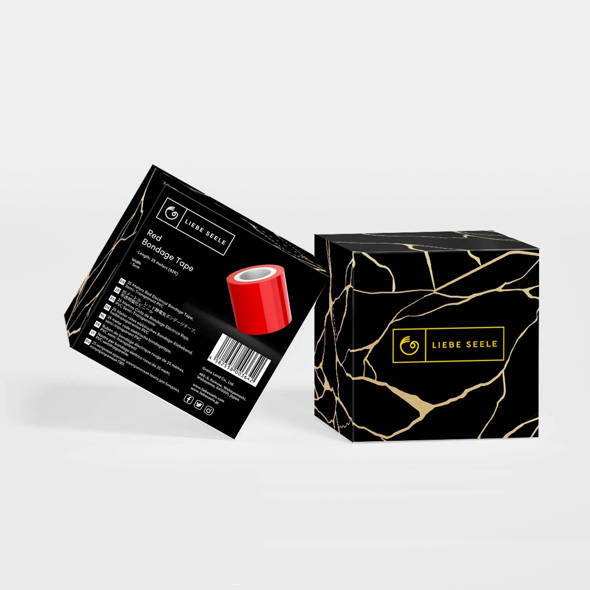 25 Meters Electrical Bondage Tape, Semi-Translucent PVC Tape