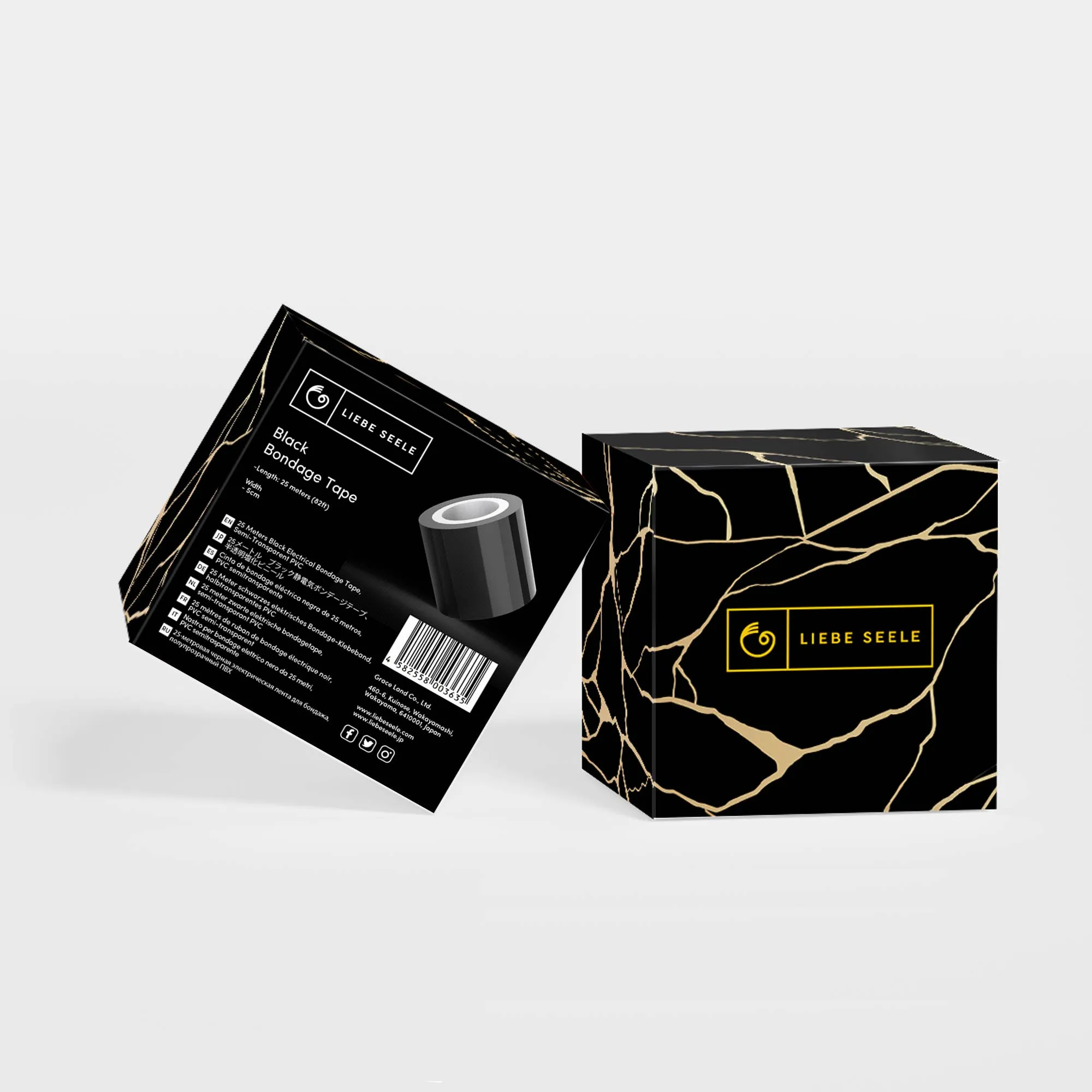 25 Meters Electrical Bondage Tape, Semi-Translucent PVC Tape