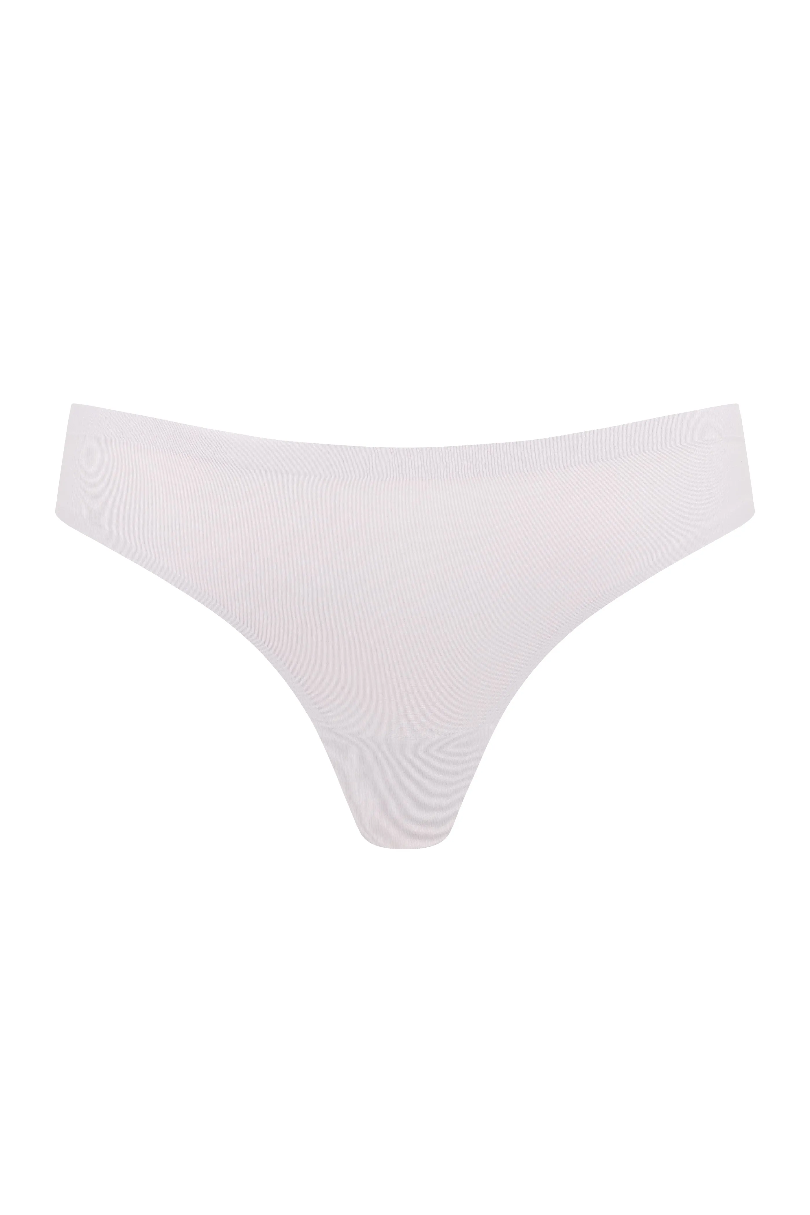 5 Pack Laser Cut No Show Invisible Thong Panties