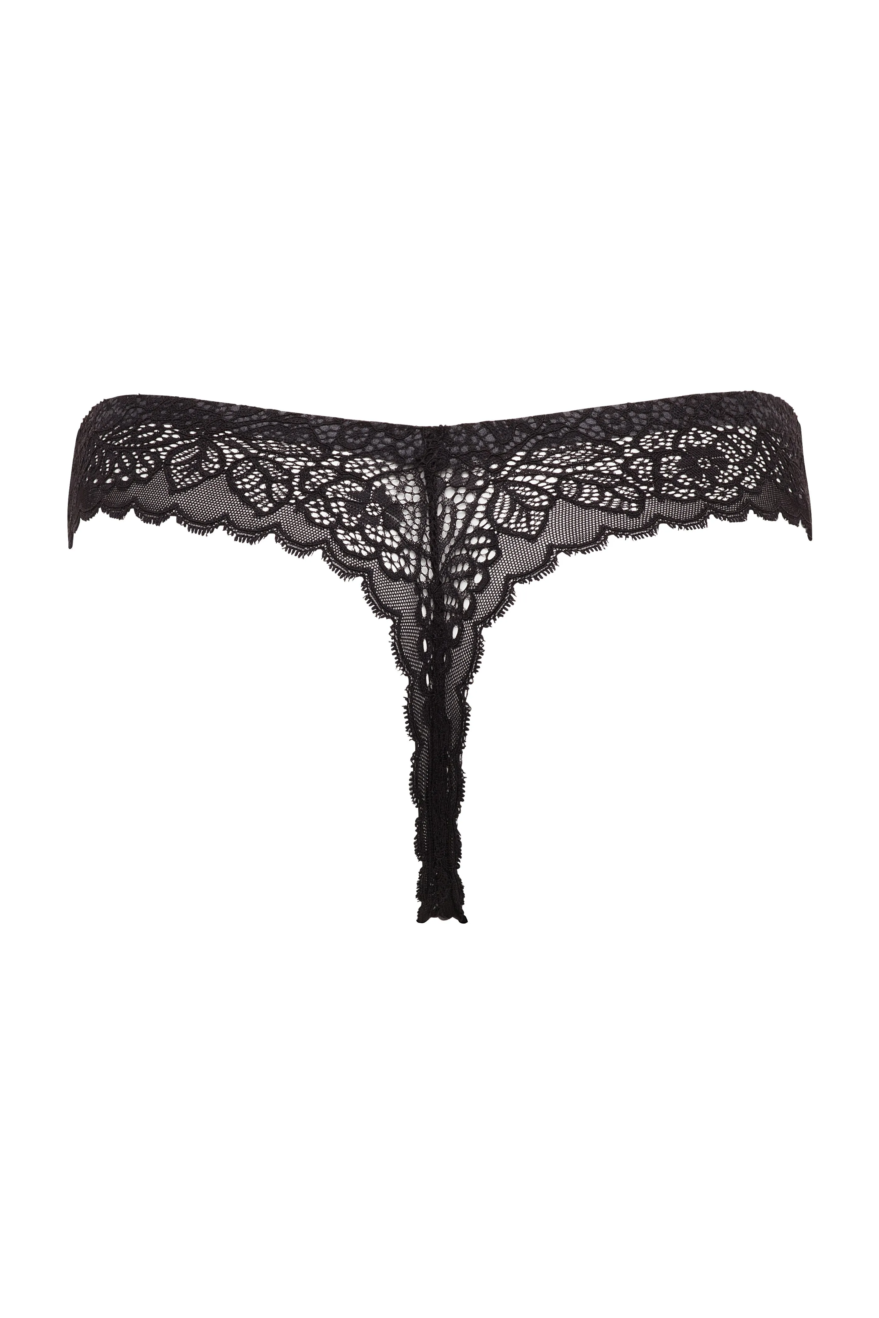 5 Pack Laser Cut No Show Invisible Thong Panties
