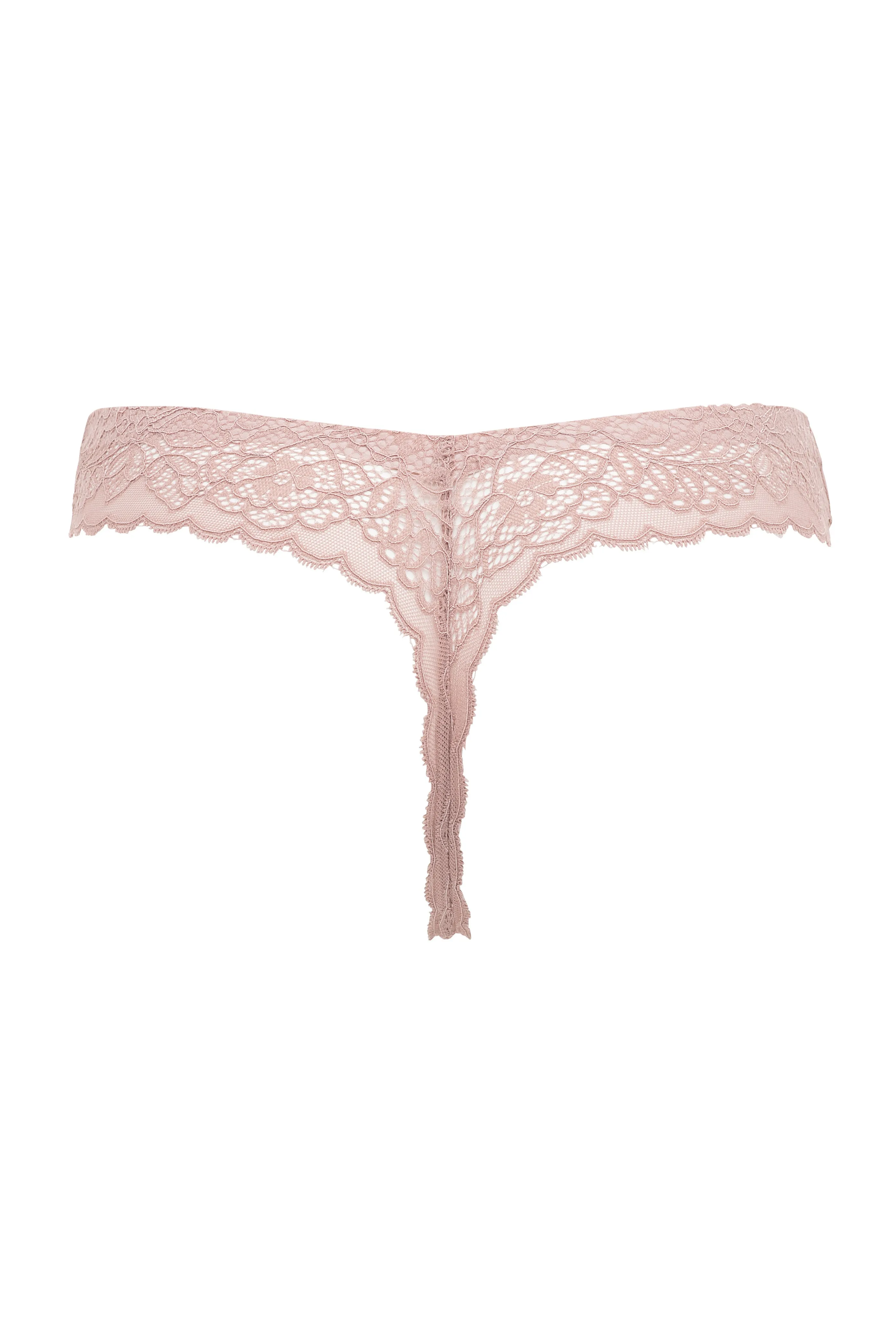 5 Pack Laser Cut No Show Invisible Thong Panties