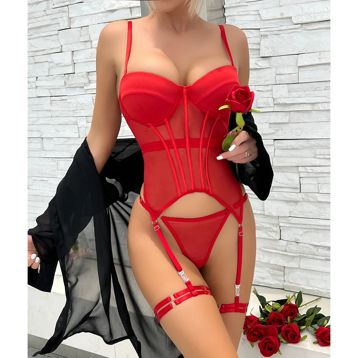 Adele | Lace Lingerie Ensemble