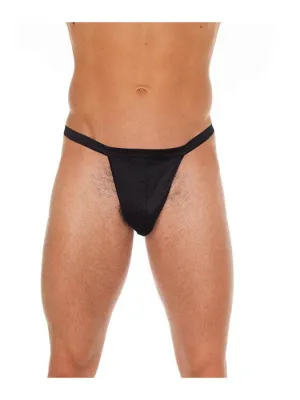 Amorable - Erotische String voor Heren - One Size - Zwart