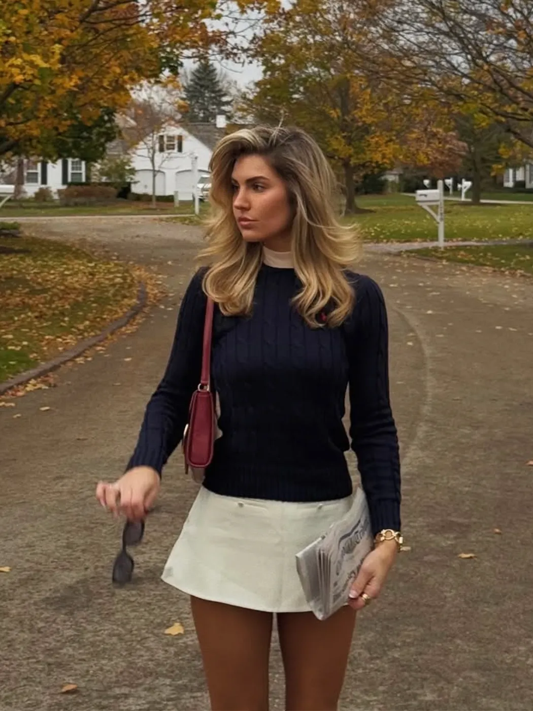 Amour Mini Skirt | Ivory