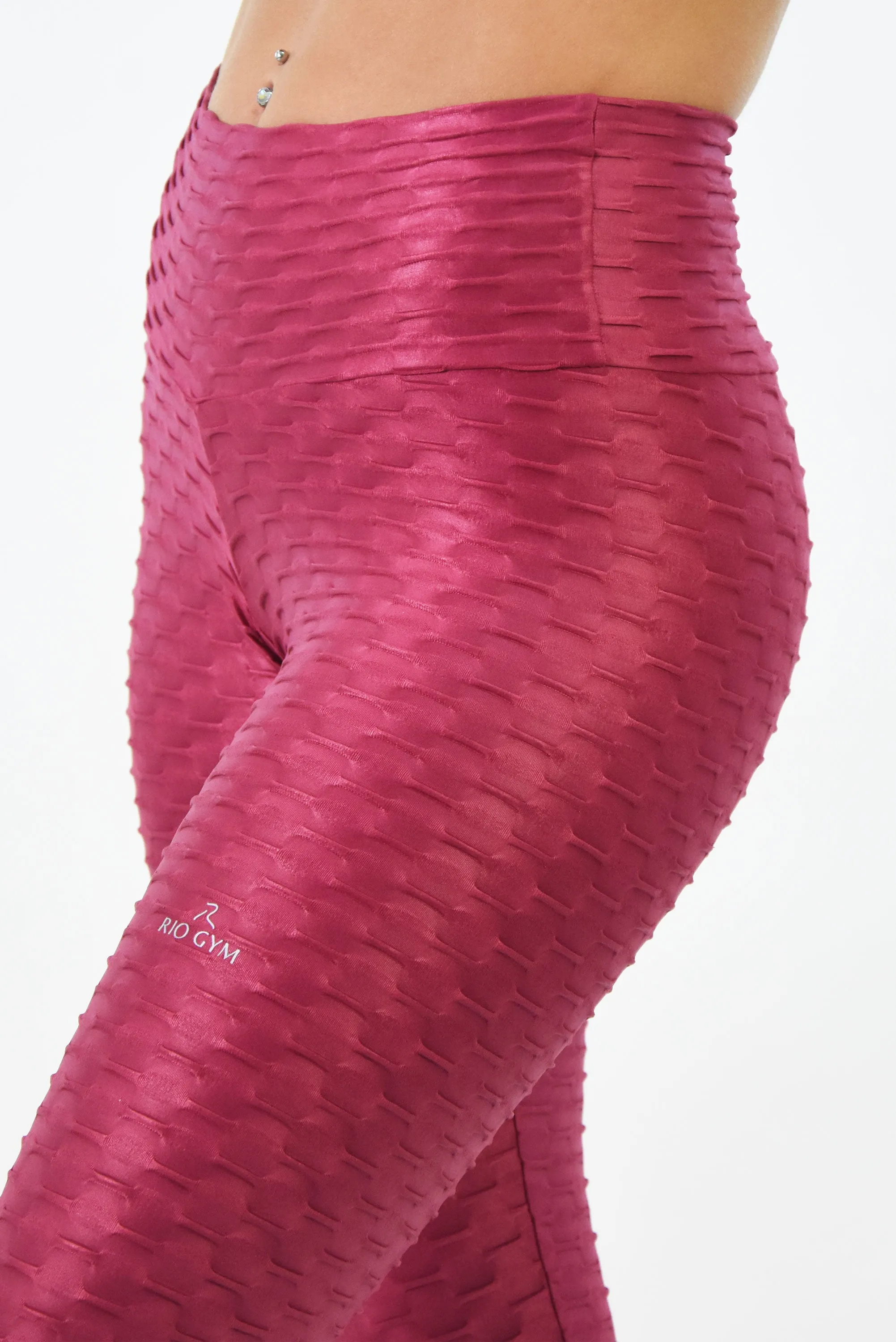 Ana Ruga Pink Shiny Legging