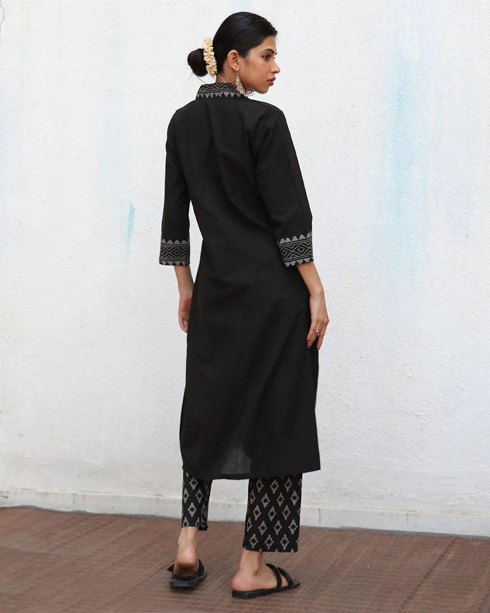 Annalise Blockprinted Cotton Kurta Set - NOMAD