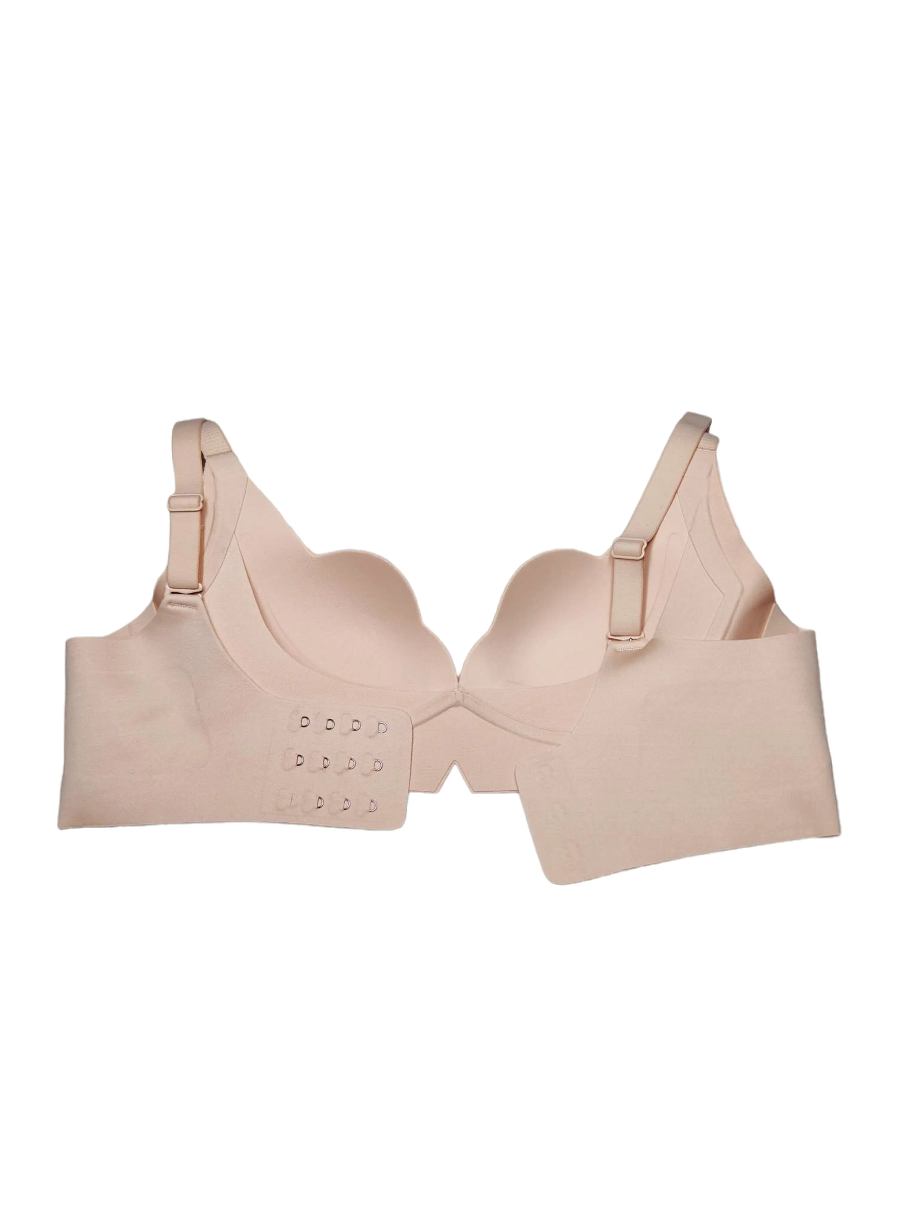 Anti-Gravity, Thin Peach-Cup, Wire-Free Seamless Lingerie