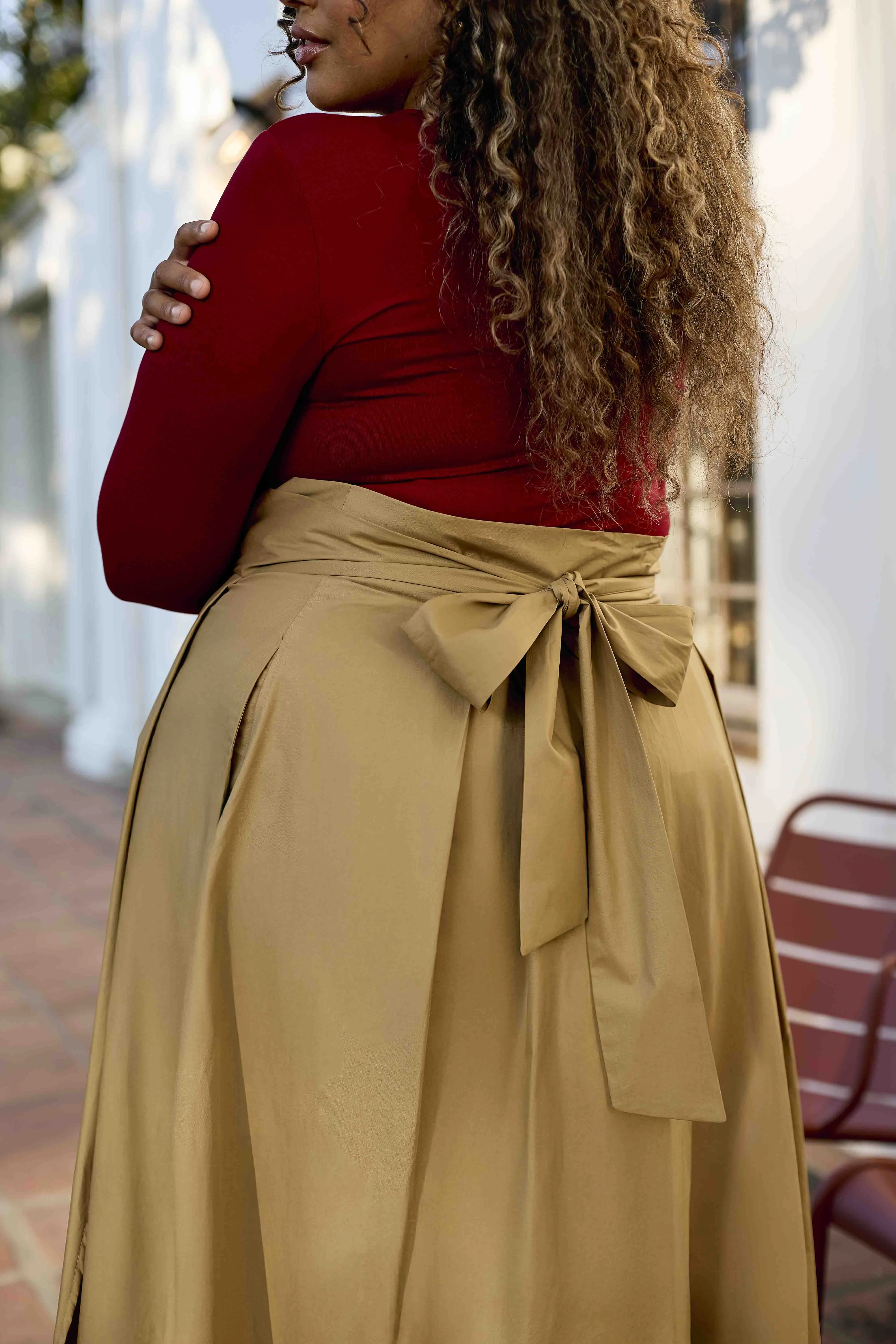 Audrey Skirt | Sandstone