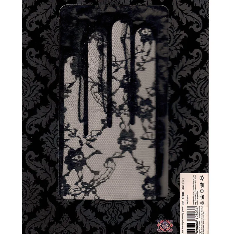 Baci Lace Mid-length Evening Gloves