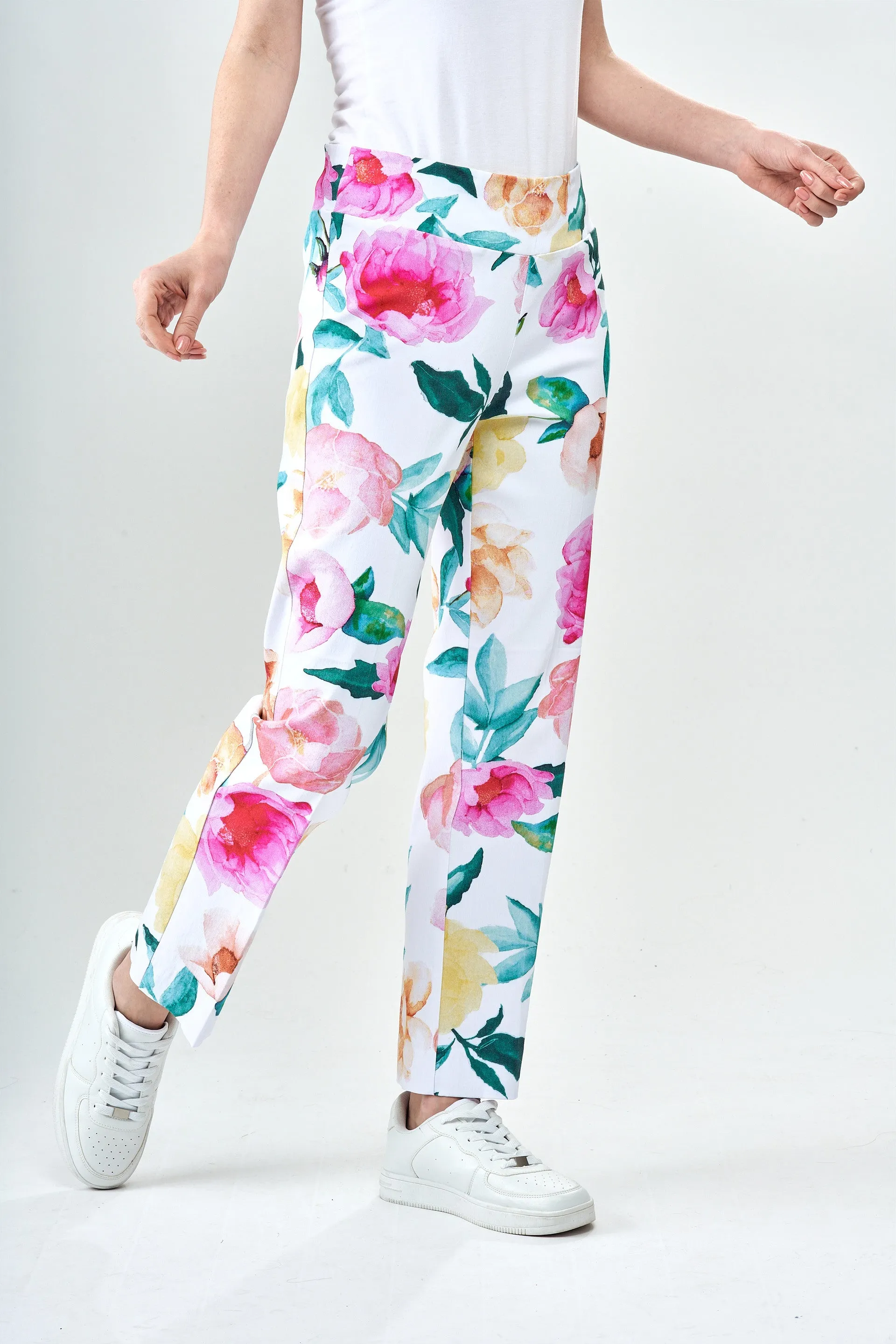 BCP8909MBTP Modern Bootcut Printed Techno Pants
