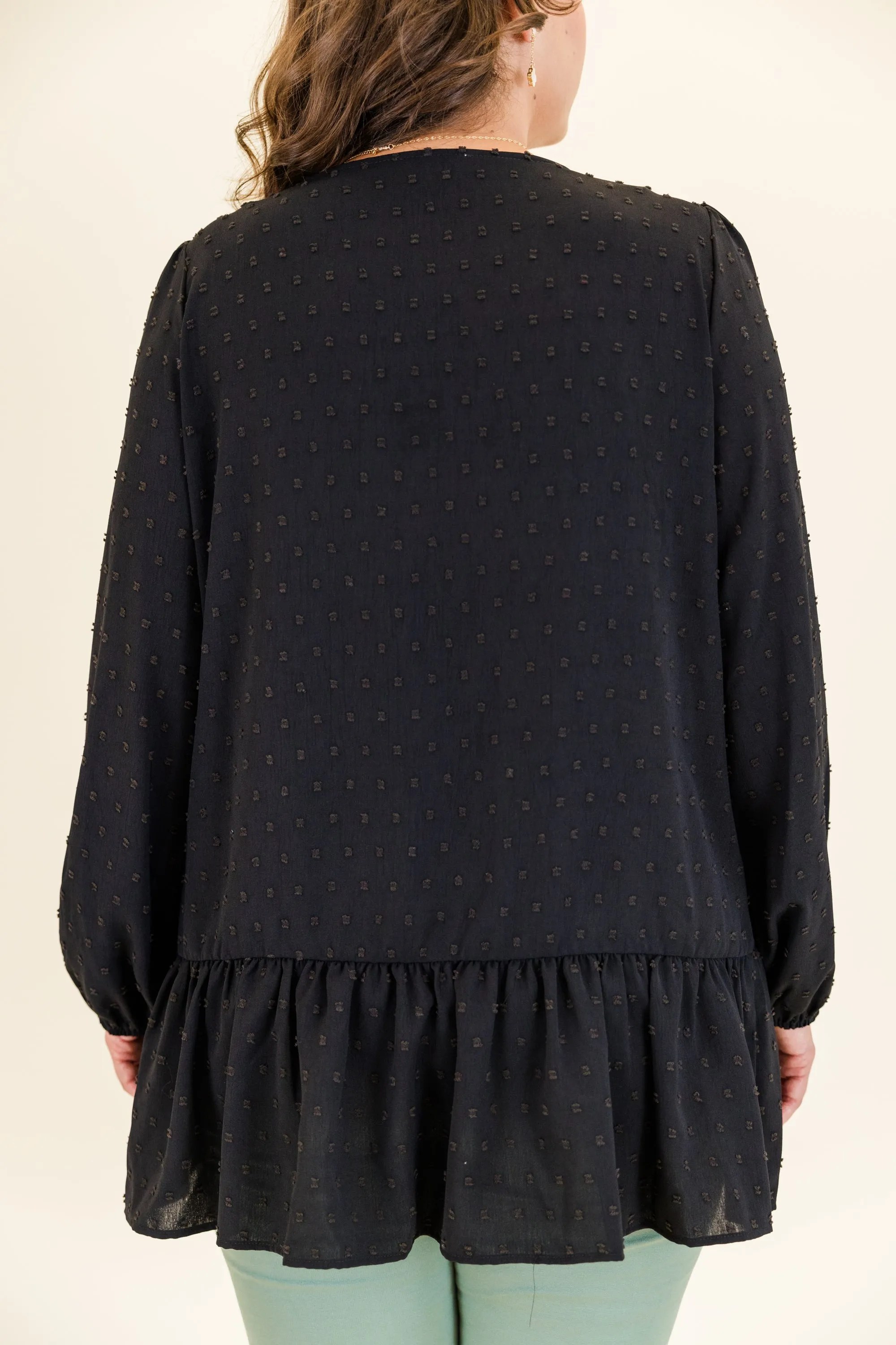 Be Mine For The Night Top, Black