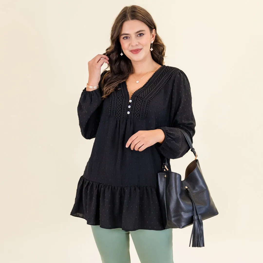 Be Mine For The Night Top, Black