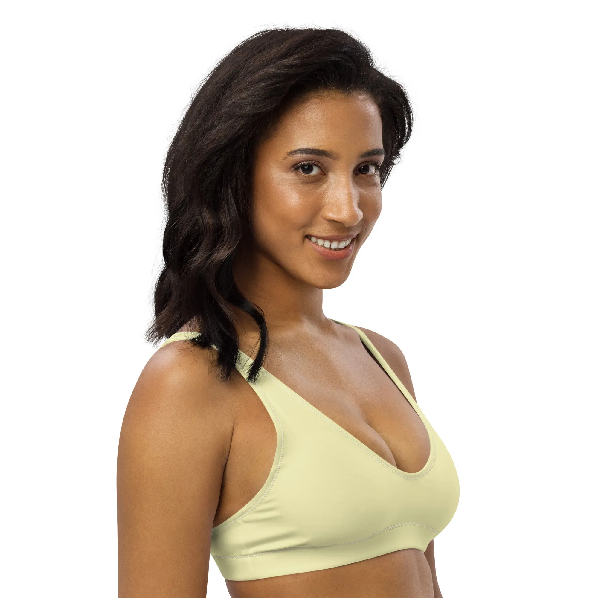 Beach Meringue Recycled Padded Bikini Top