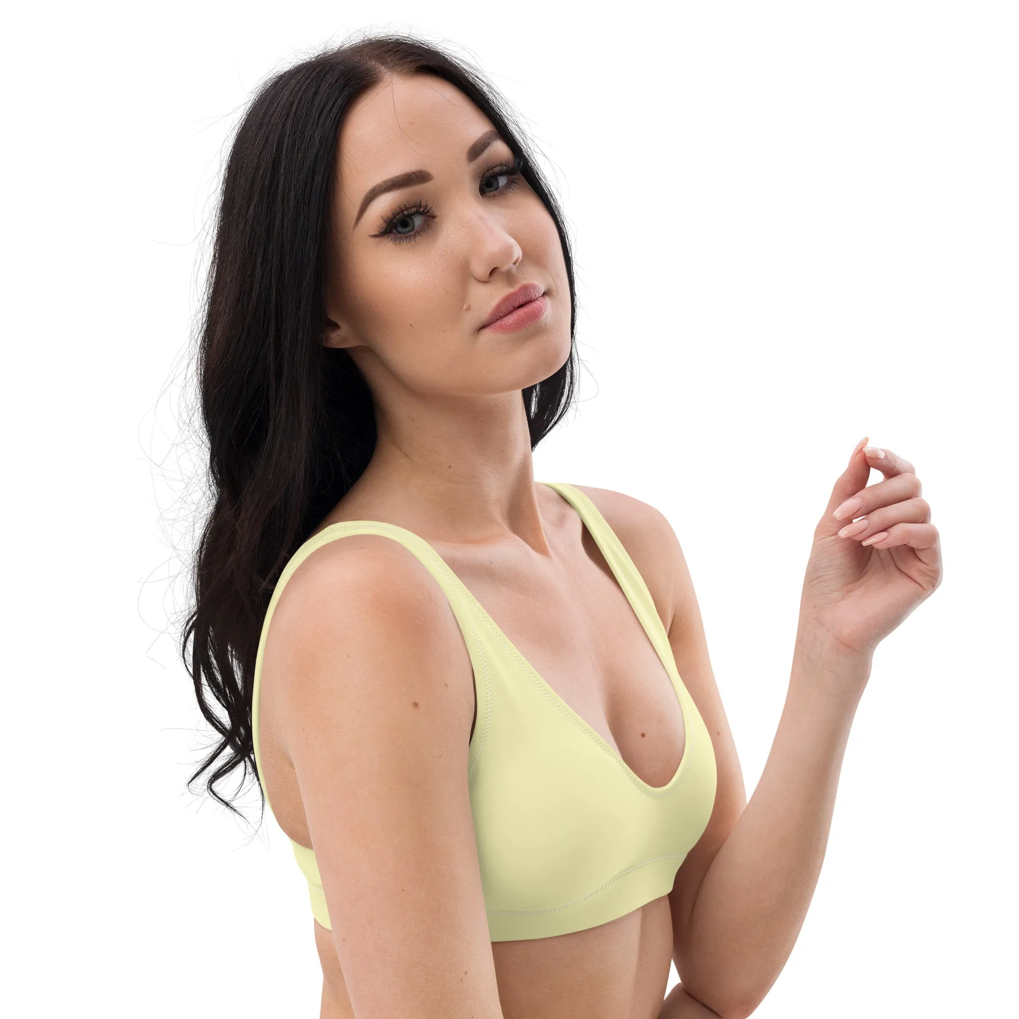 Beach Meringue Recycled Padded Bikini Top
