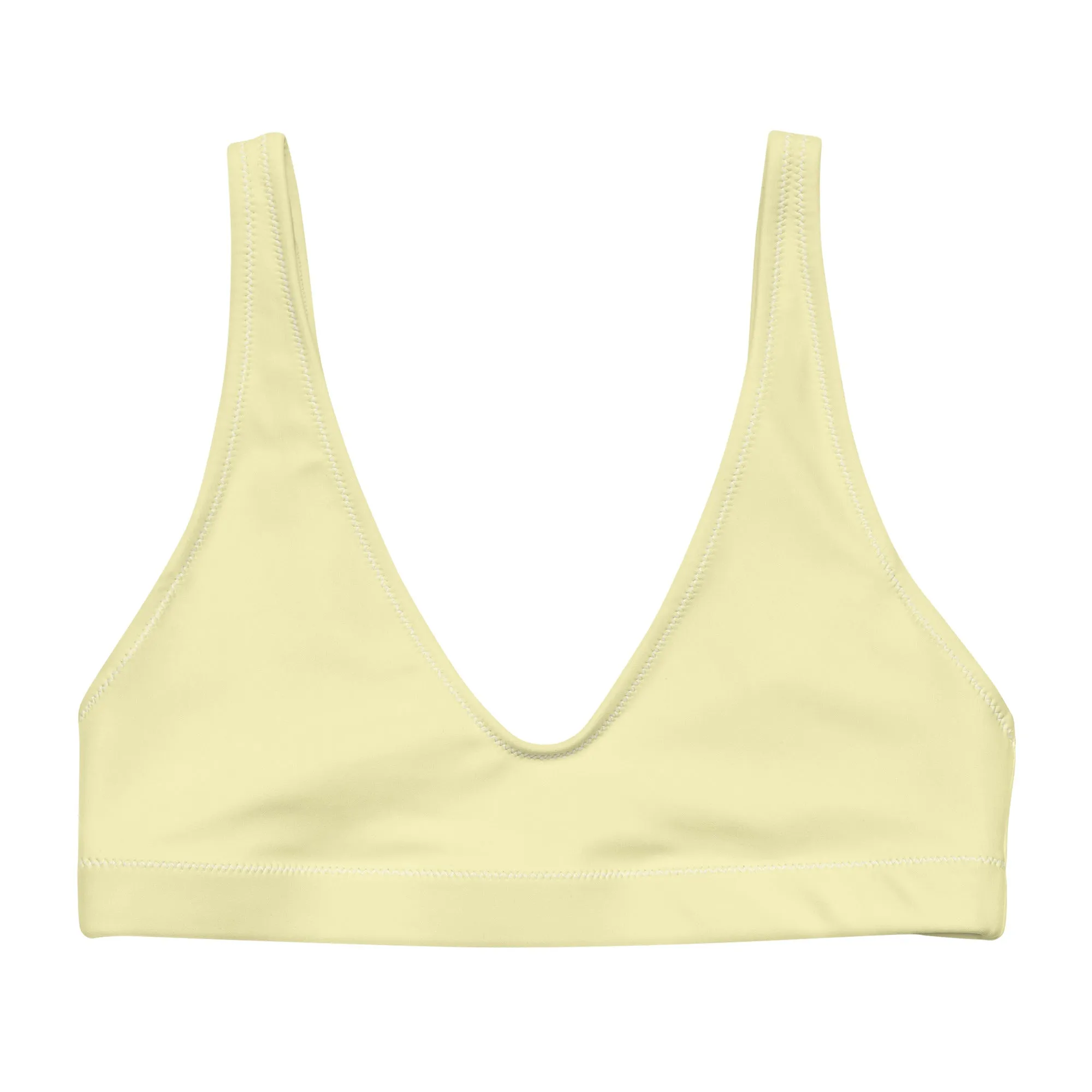 Beach Meringue Recycled Padded Bikini Top
