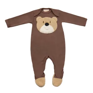 Bear Wear Footie-Brown