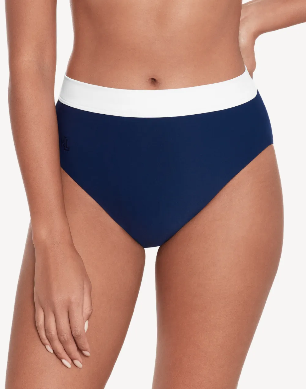 Bel Air Banded High Waist Bikini Bottom