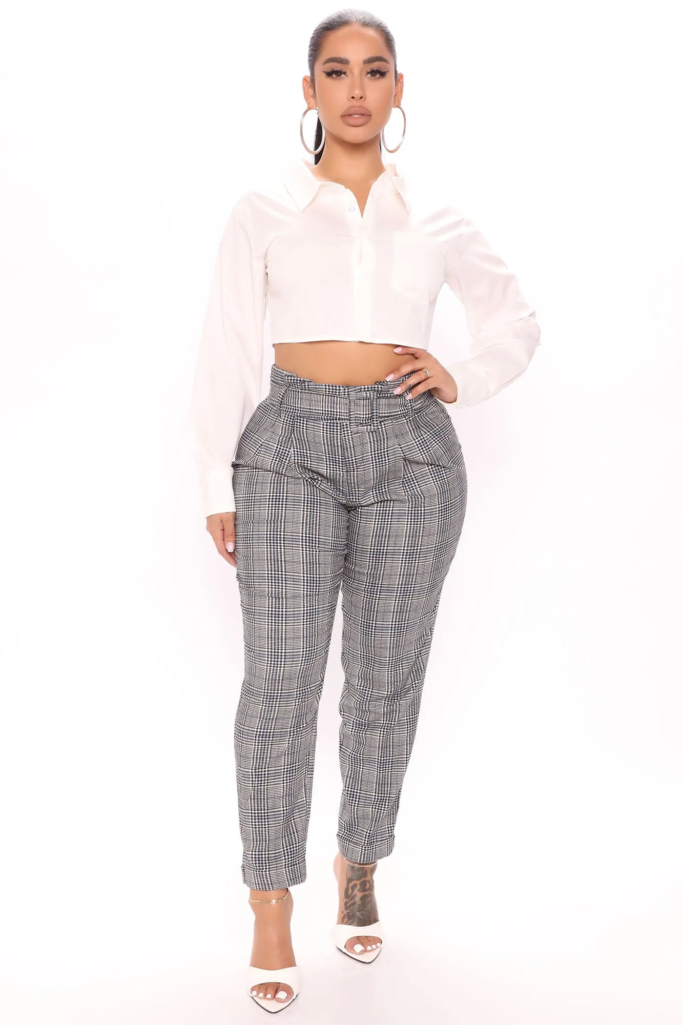 Best In Class Belted Pant 26 - Light Blue