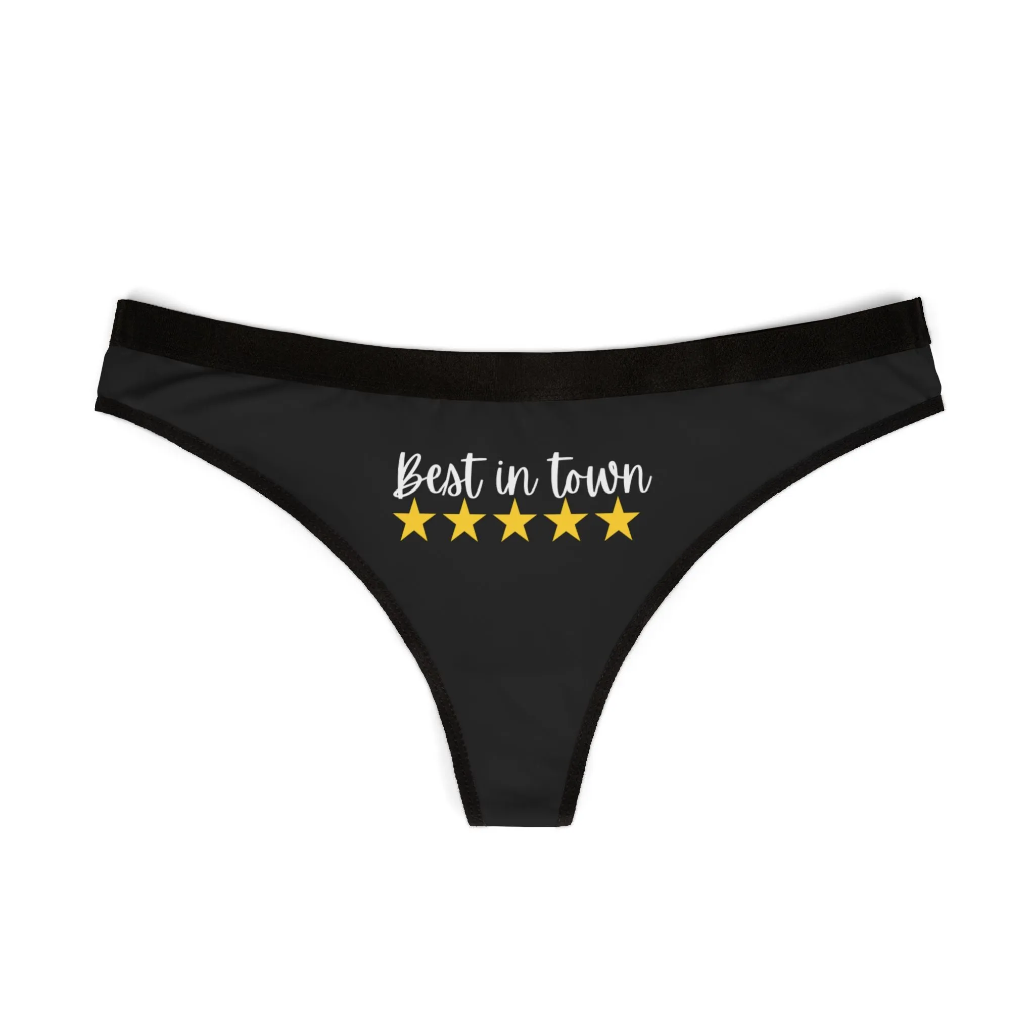 Best in Town Thong with 5 Stars
