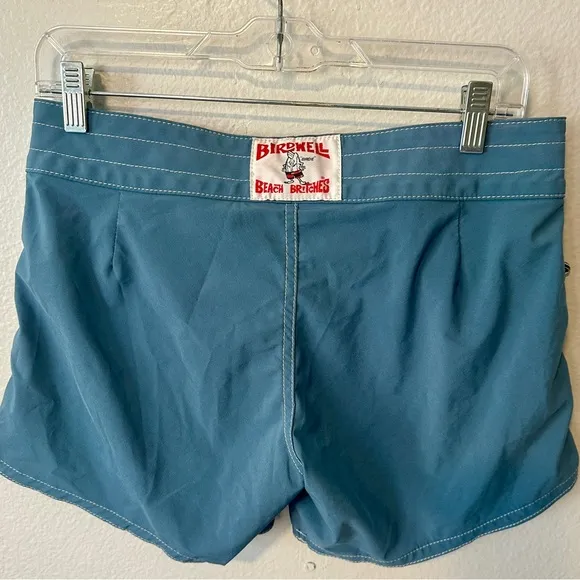 Birdwell federal Blue Swim Shorts 405 BOARDSHORTS surf women’s sz 2 $85 beach
