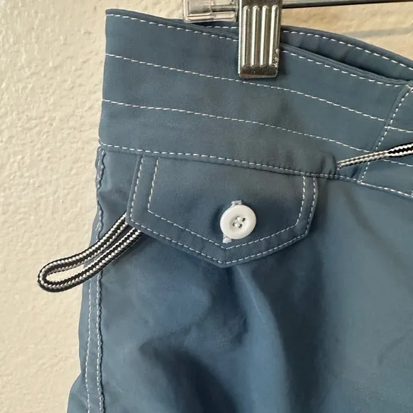 Birdwell federal Blue Swim Shorts 405 BOARDSHORTS surf women’s sz 2 $85 beach