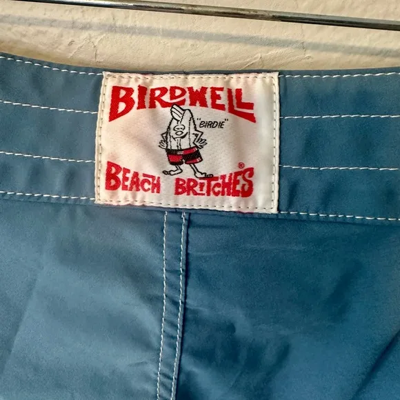 Birdwell federal Blue Swim Shorts 405 BOARDSHORTS surf women’s sz 2 $85 beach