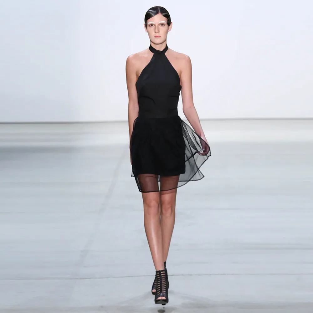 Black Illusion Skirt