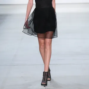 Black Illusion Skirt