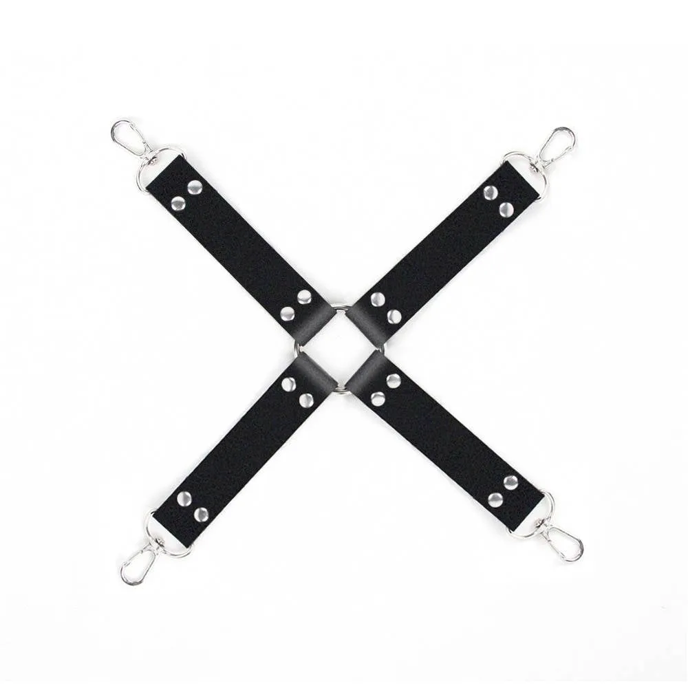 Black Leather Bondage Adult Sexy Toys Sm Sexy Product BDSM