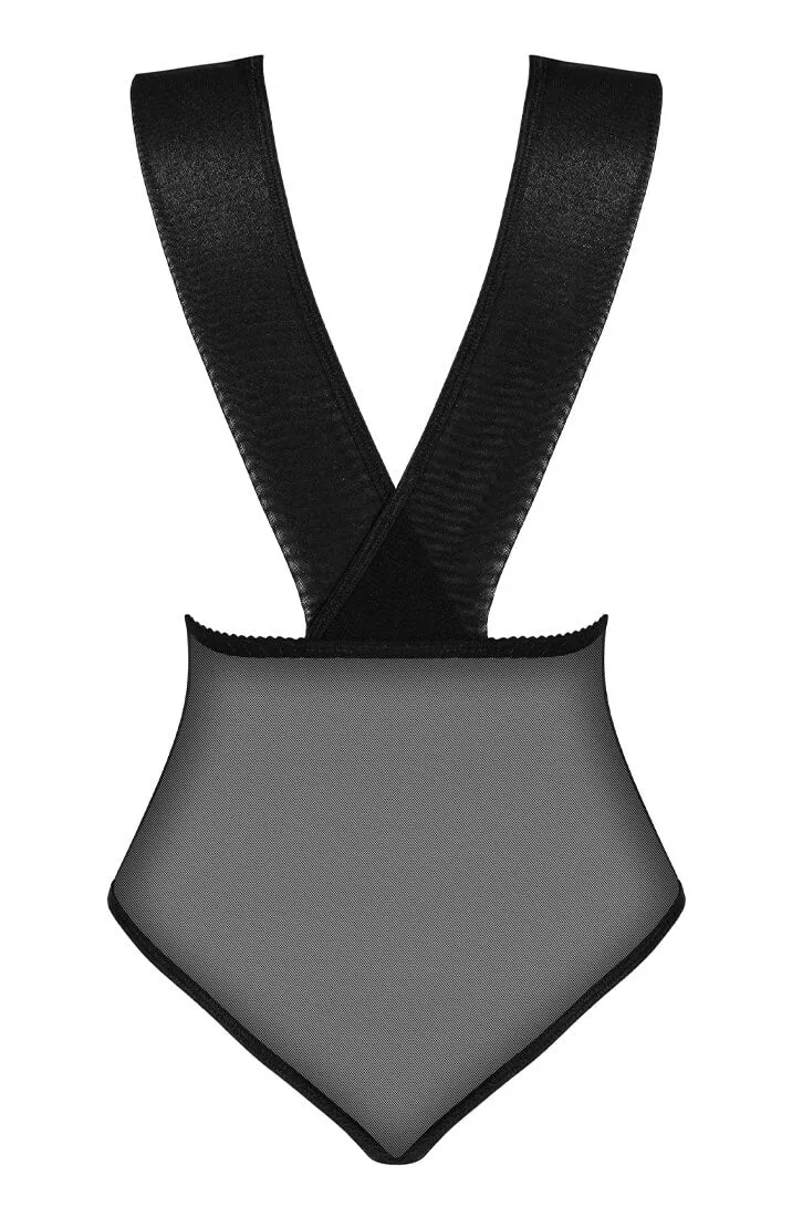 Black lingerie bodysuit - Veronica