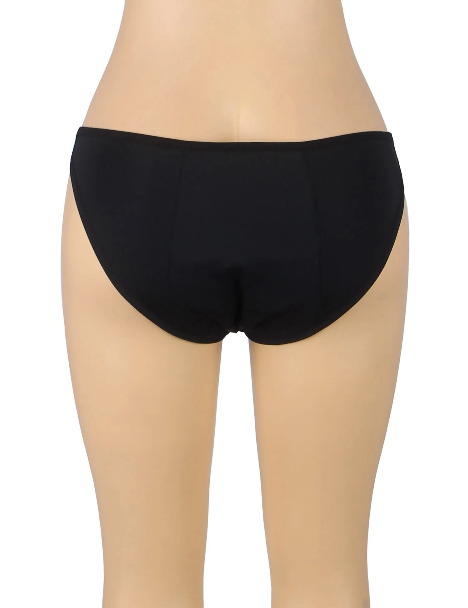 Black Openable Waist Buckles Four Layers Leak-Proof Menstrual Underwear Egypt