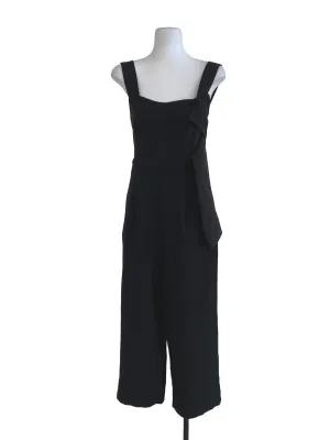 Black Plain Jumpsuit