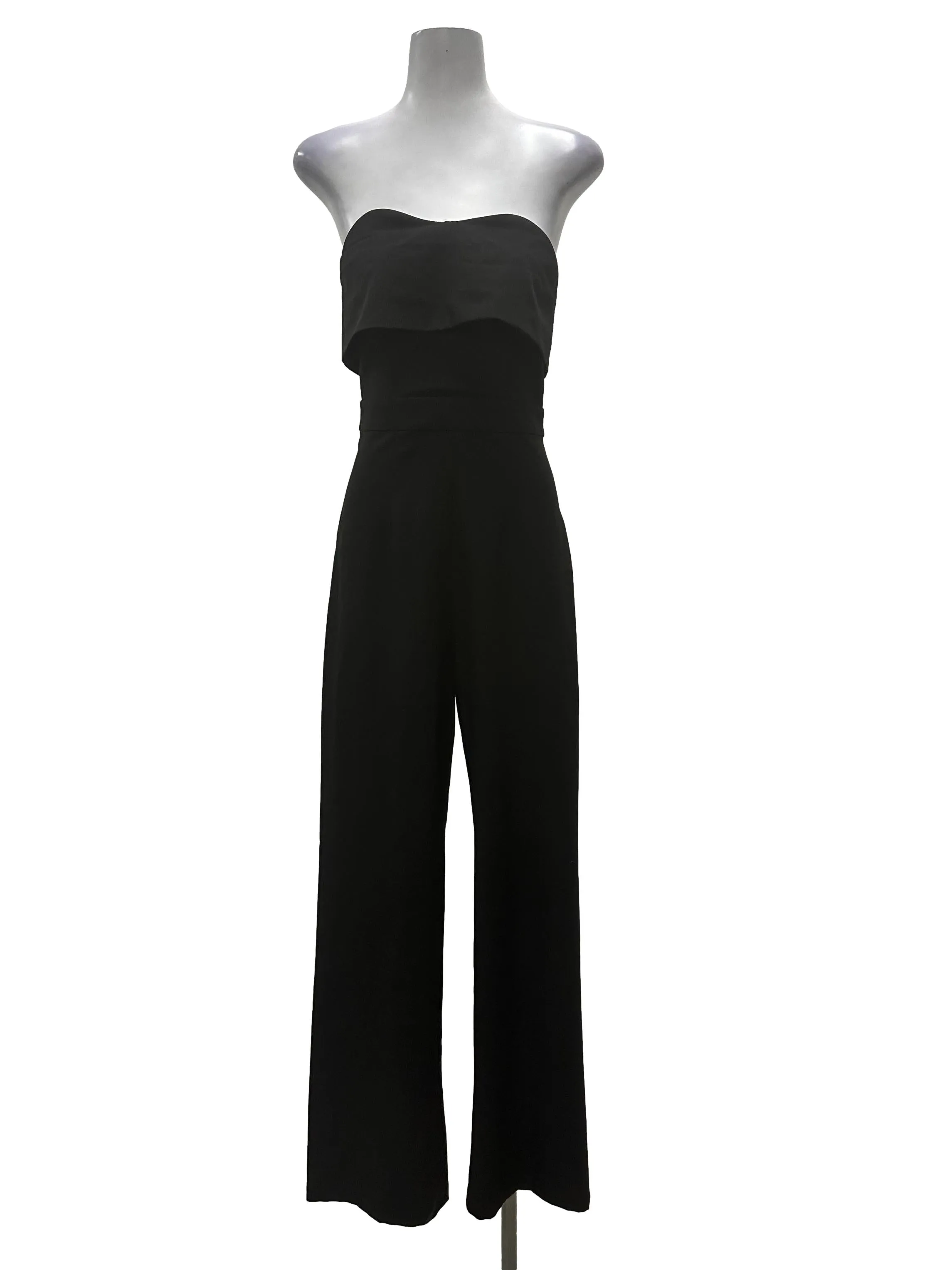 Black Tube Jumpsuit