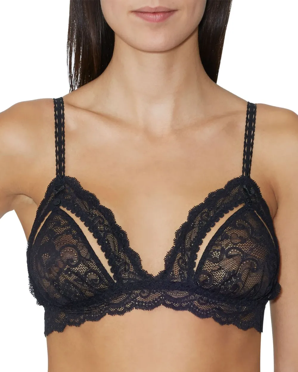 Boite A Desir Open Up Triangle Bralette