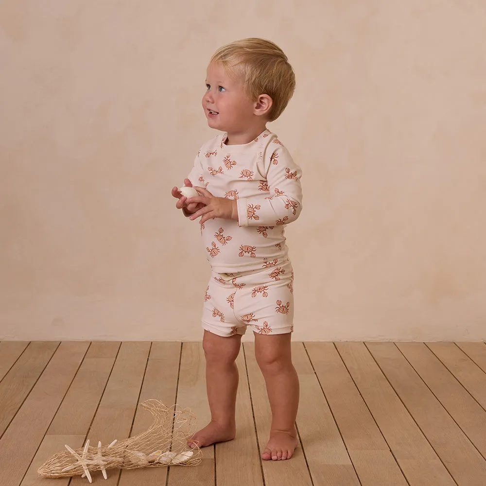 Boys Rashguard Set | Crabs