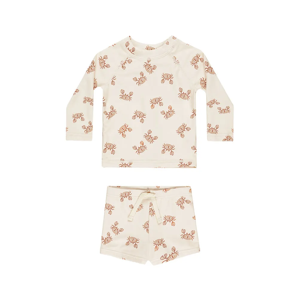 Boys Rashguard Set | Crabs