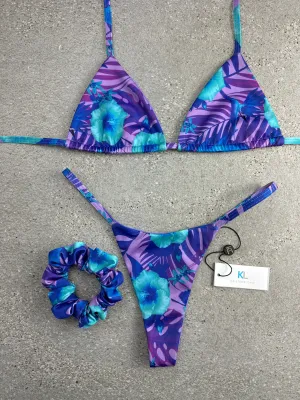 Caribbean Twist (Mauve) Bikini Top