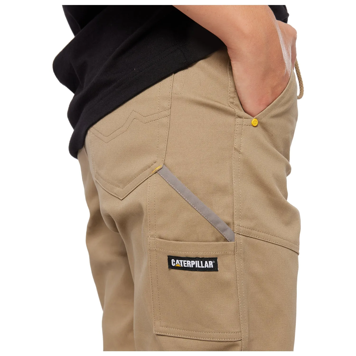 CAT - Womens Cuffed Dynamic Pant (Khaki)