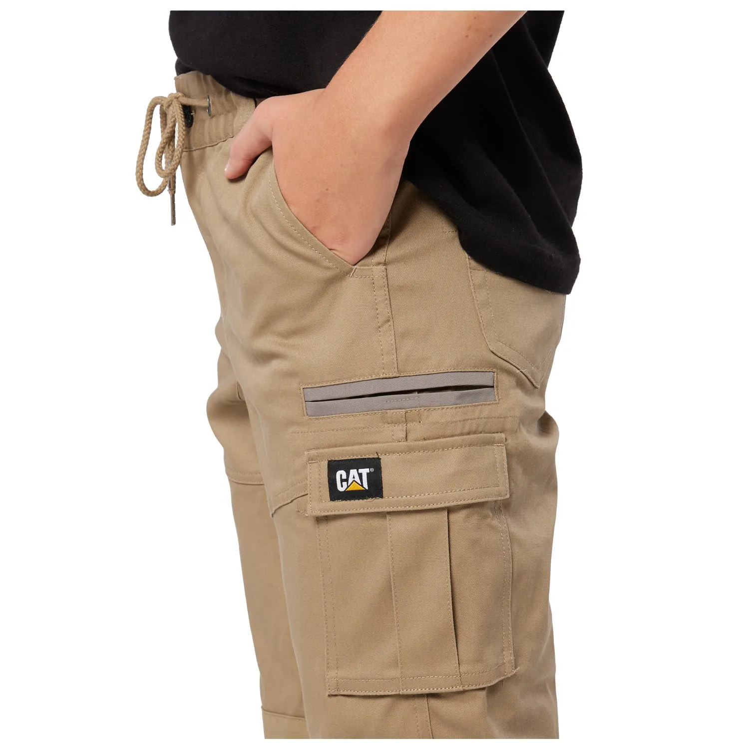 CAT - Womens Cuffed Dynamic Pant (Khaki)