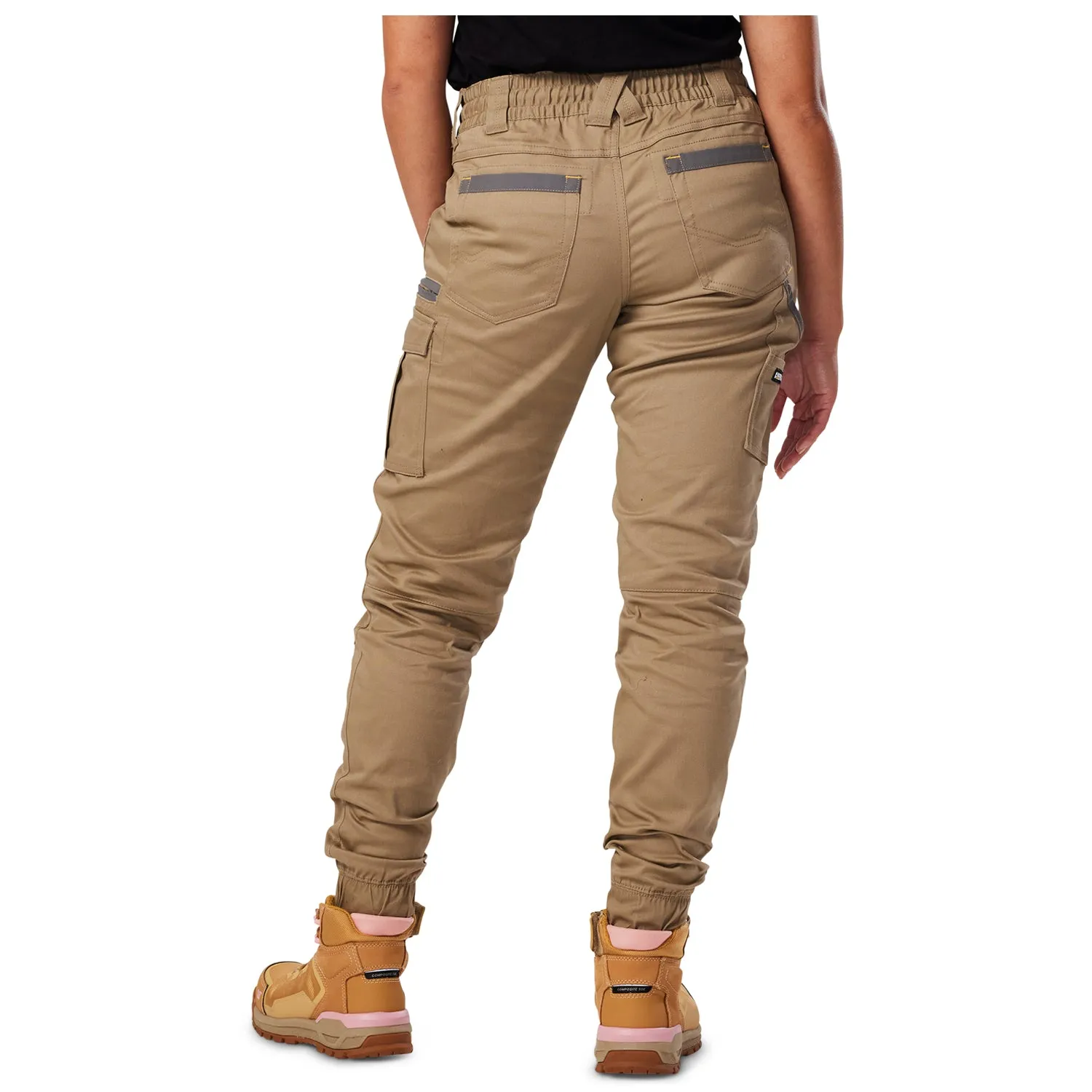 CAT - Womens Cuffed Dynamic Pant (Khaki)
