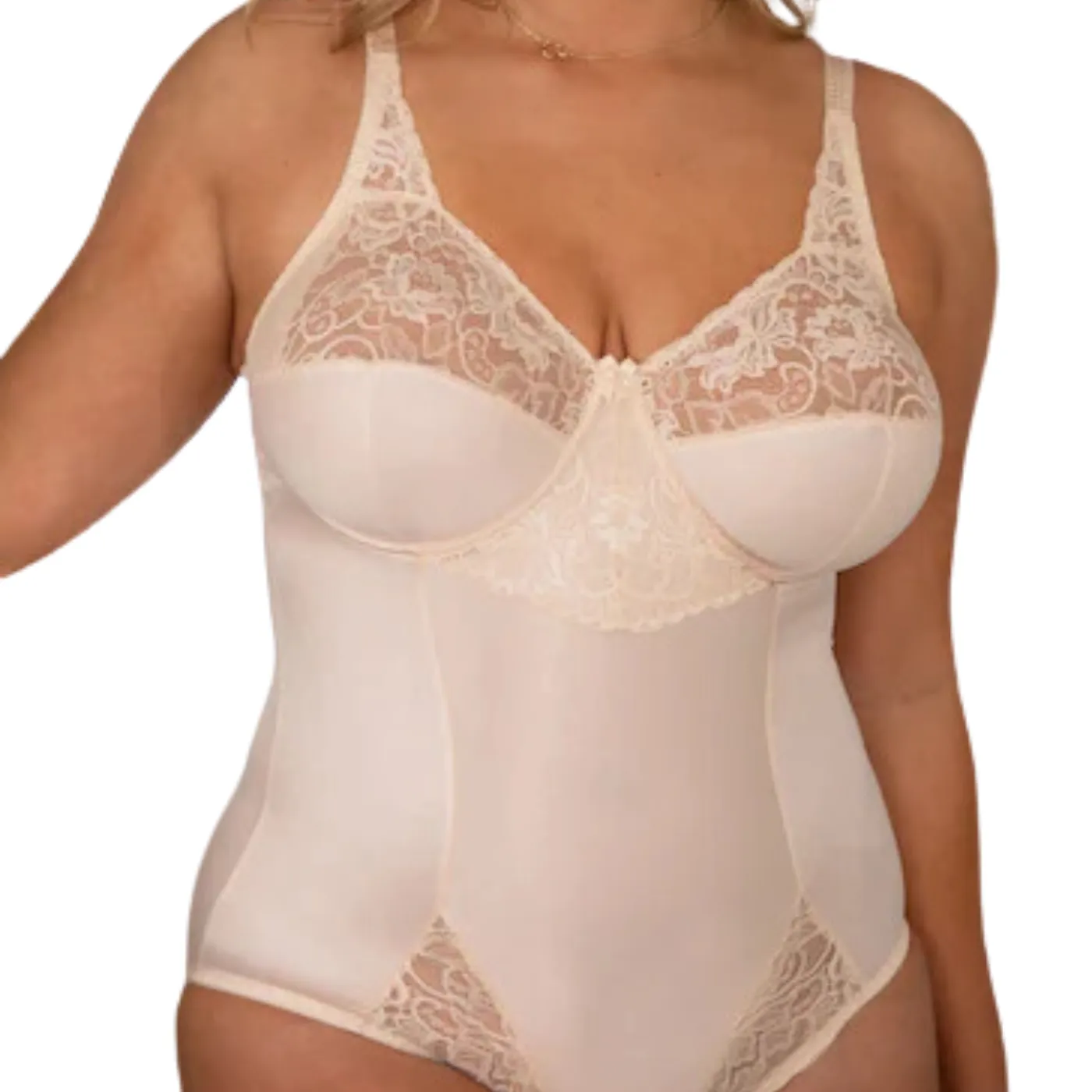 Charnos Superfit Shapewear Full Cup Tummy Control Bodyshaper | Natural