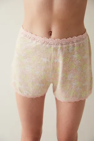 Chloe Printed Shorts Pj Bottom
