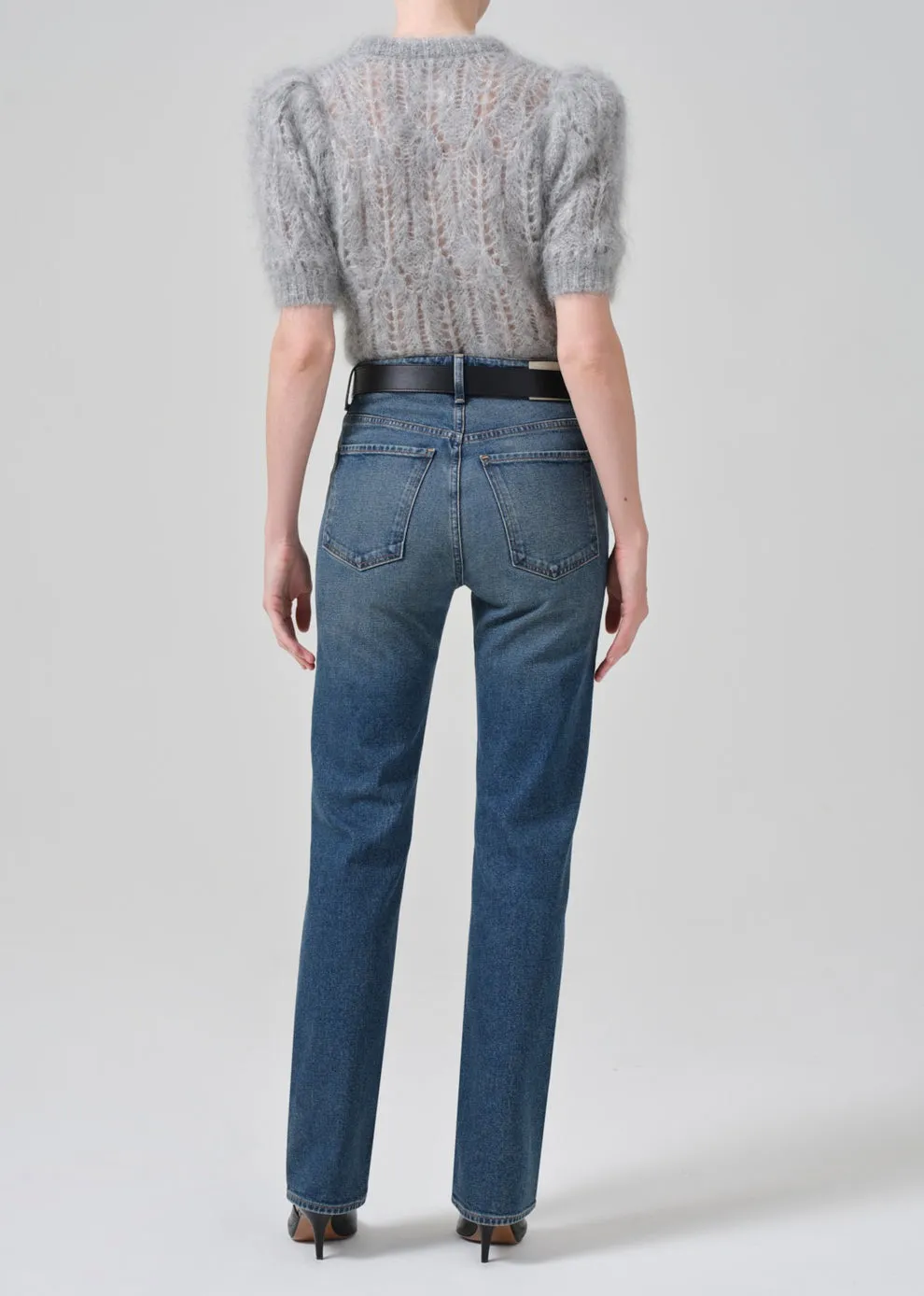 Citizens of Humanity Zurie Straight Jeans in Eugene (Md Indigo)