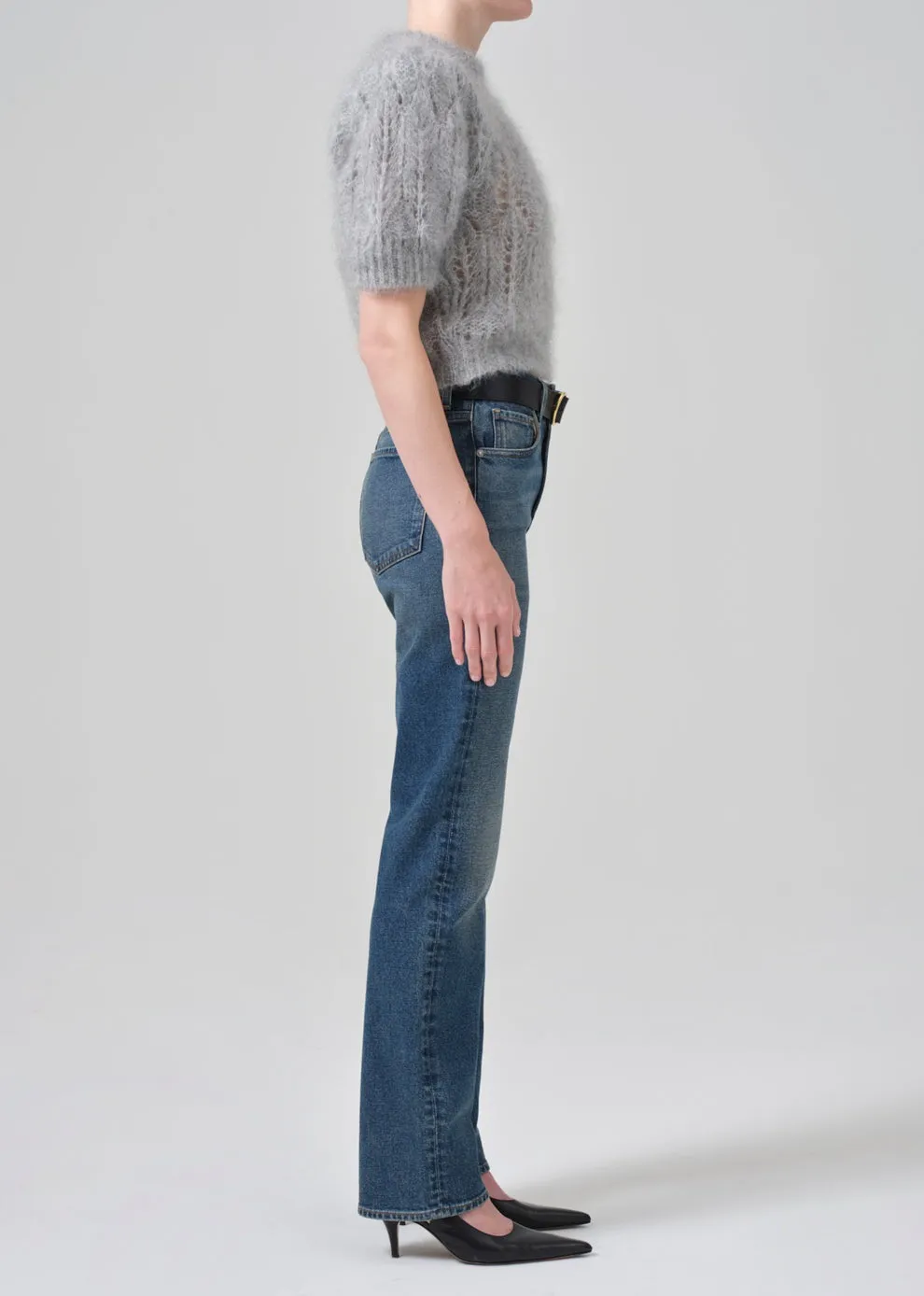 Citizens of Humanity Zurie Straight Jeans in Eugene (Md Indigo)