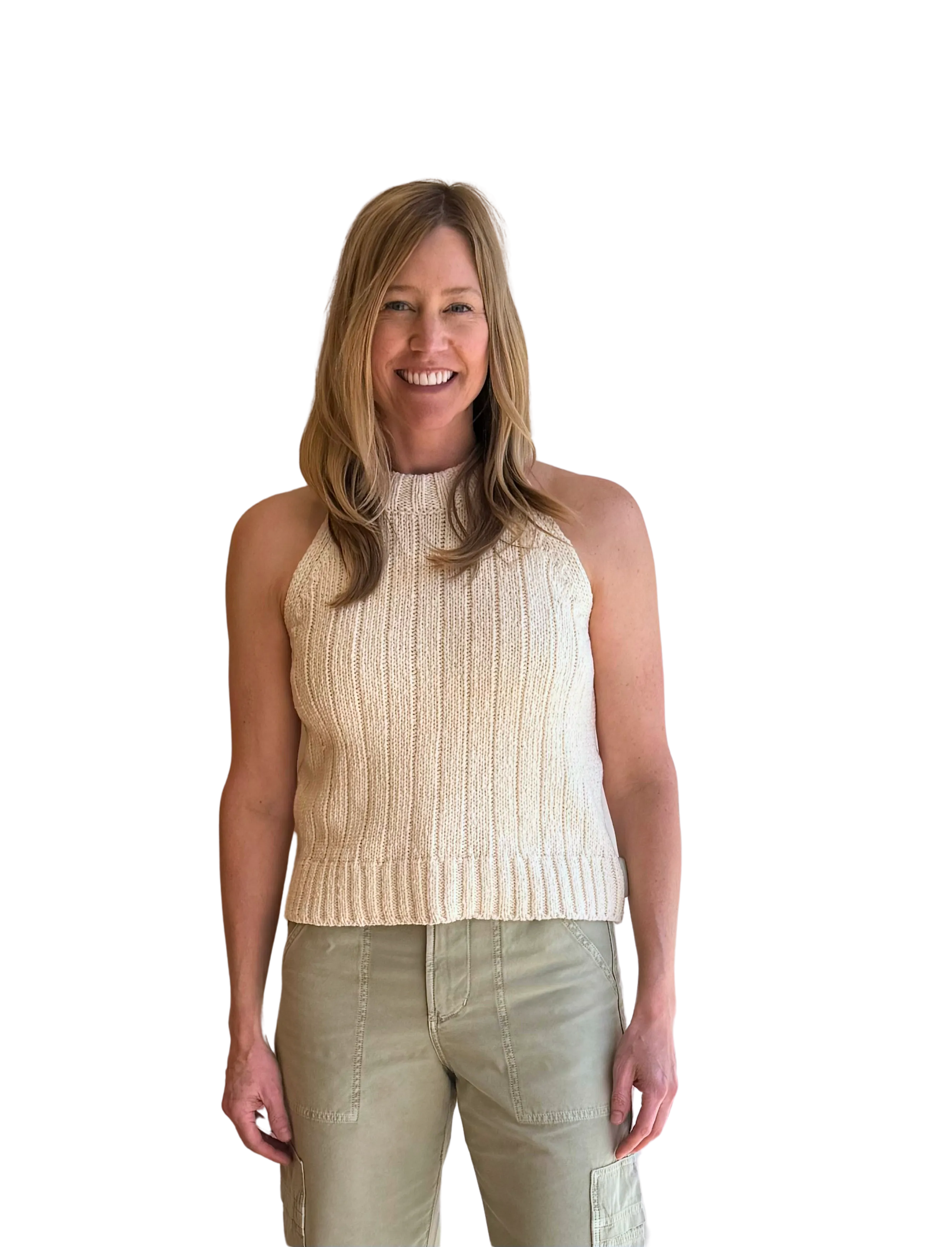 Claire Cotton Sweater Tank