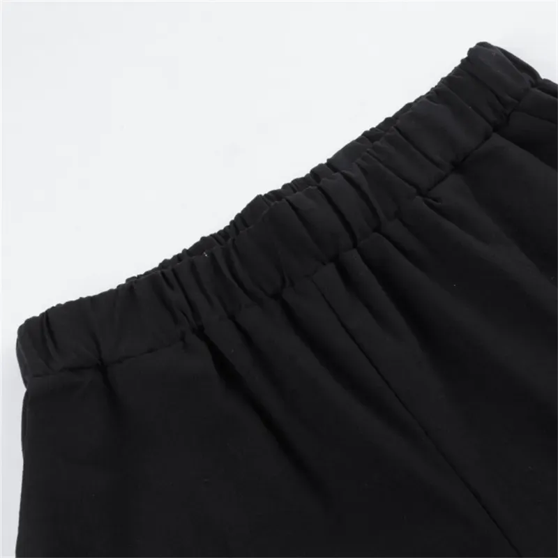 Clara High-Waisted Wide-Leg Cropped Linen Pants
