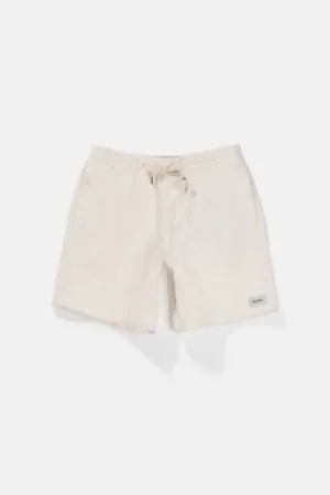 Classic Cord Jam Shorts in White