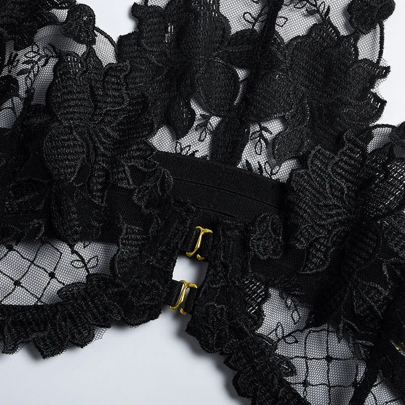 Classic floral lace set