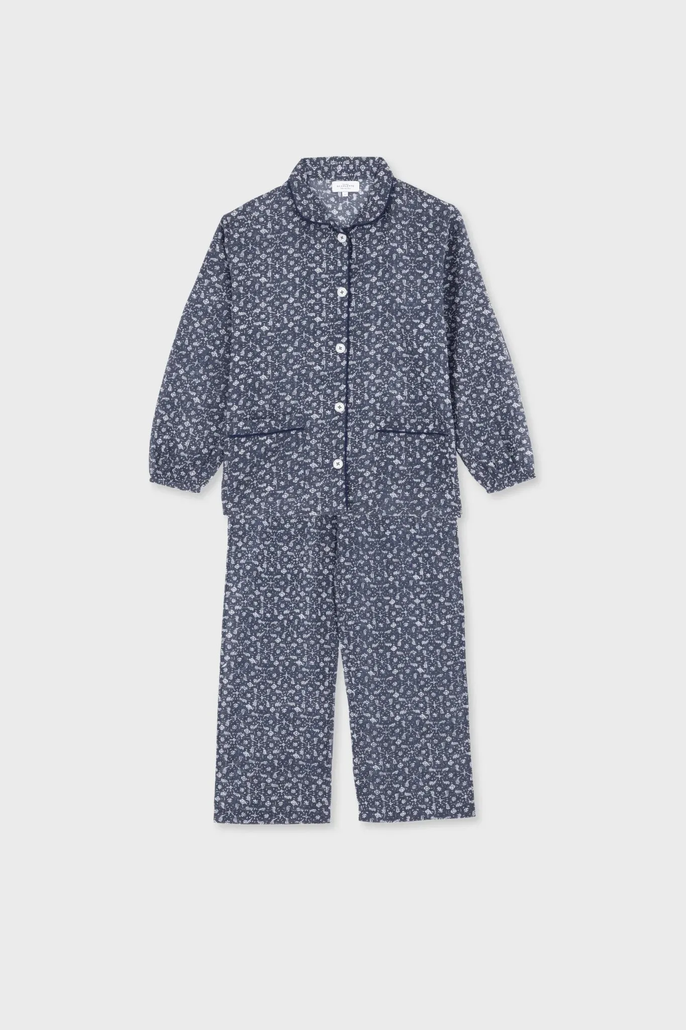 Claudine Marge Blue Pajamas